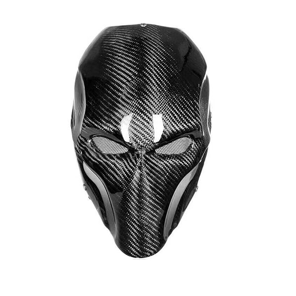 Carbon Fiber Hallween Mask
